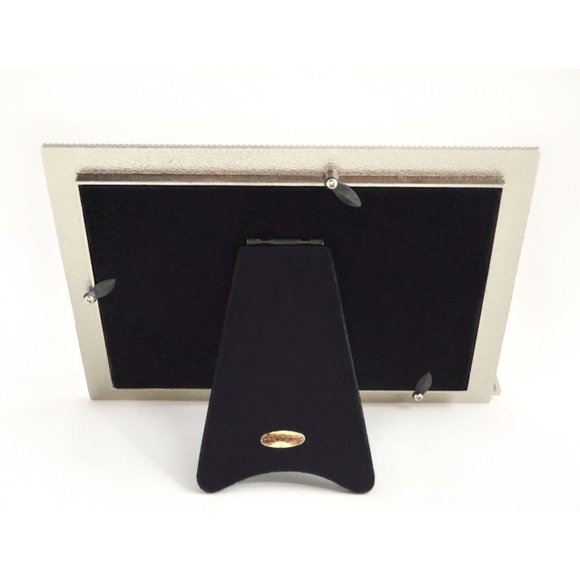 Victoriana Enamel & Silver Fashion Picture Frame - Picture 5 of 5